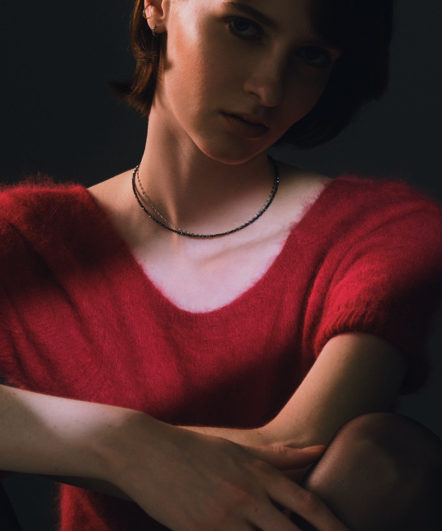 ルボンボン les bon bon argent choker BOB282 項鍊 吊墜 淡水珍珠