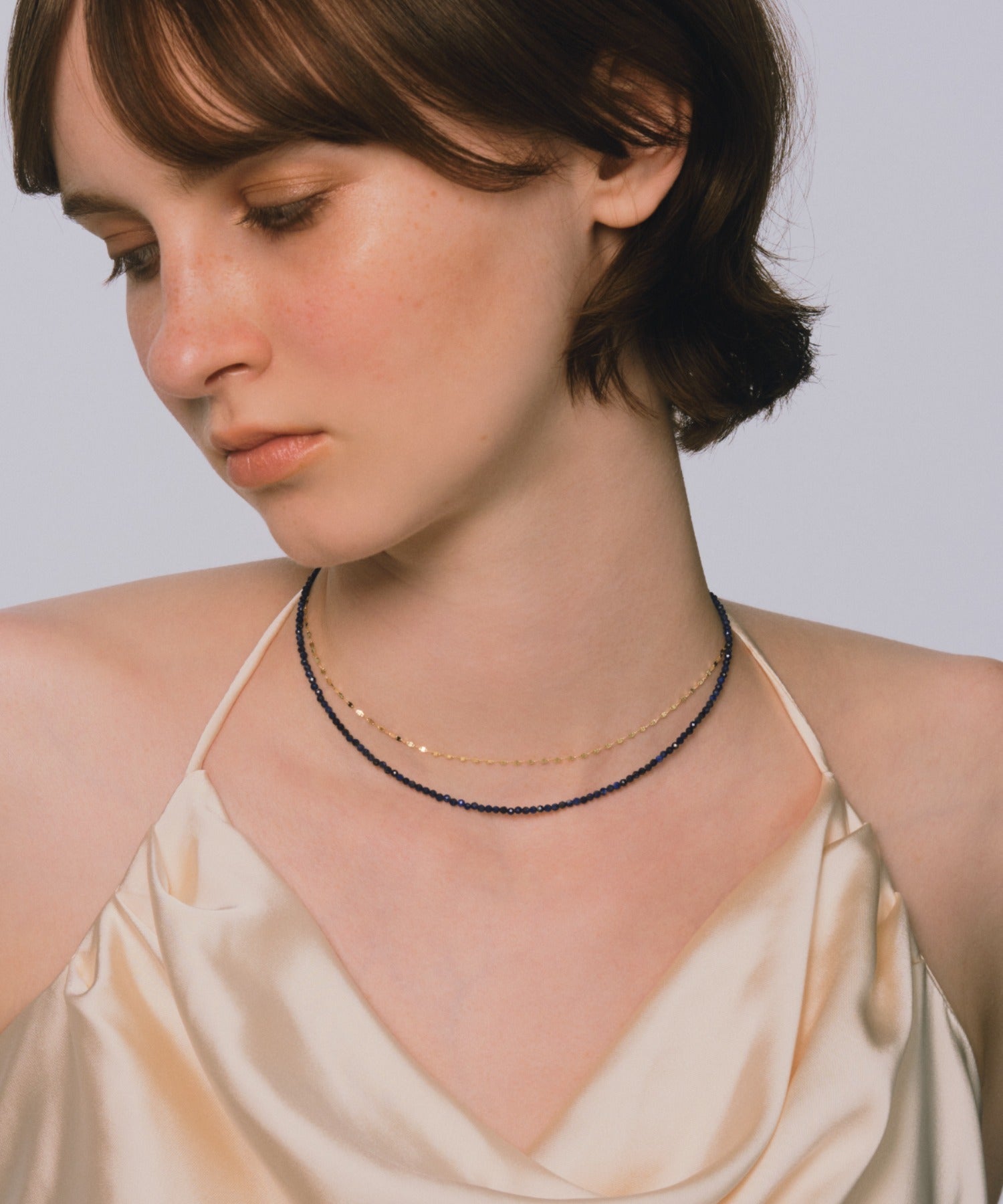 ルボンボン les bon bon lapis choker BOB281 ネックレス チョーカー 淡水パール