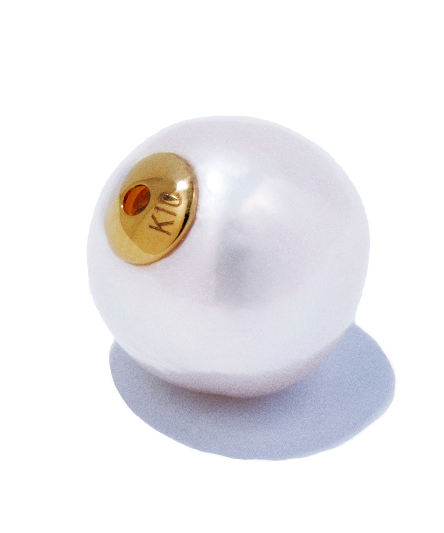 ルボンボン les bon bon large pearl catch single BOB354 （ホワイト） ホワイト