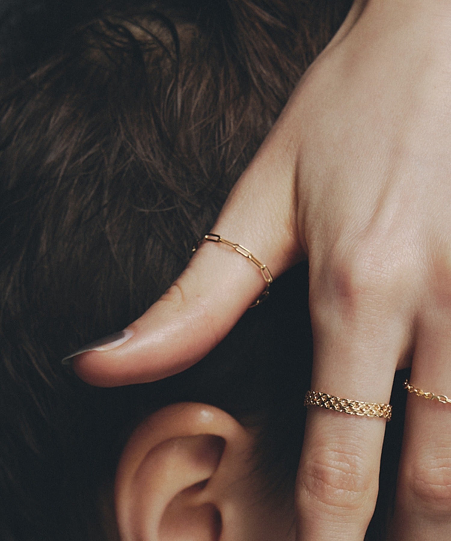 ルボンボン les bon bon K18 Filippa ring BOB527 （ゴールド） ゴールド