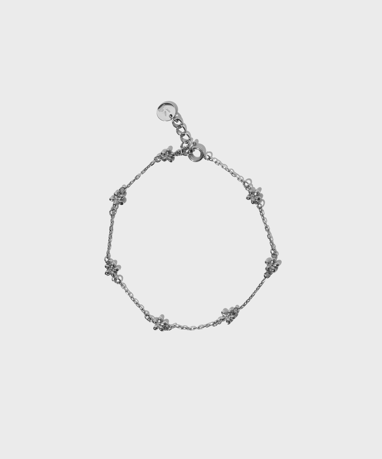 エルエイチエムイー LHME 【WEB限定】“Moment”プチフラワーブレスレット/サージカルステンレス（金属アレルギー対応） （シルバー） シルバー