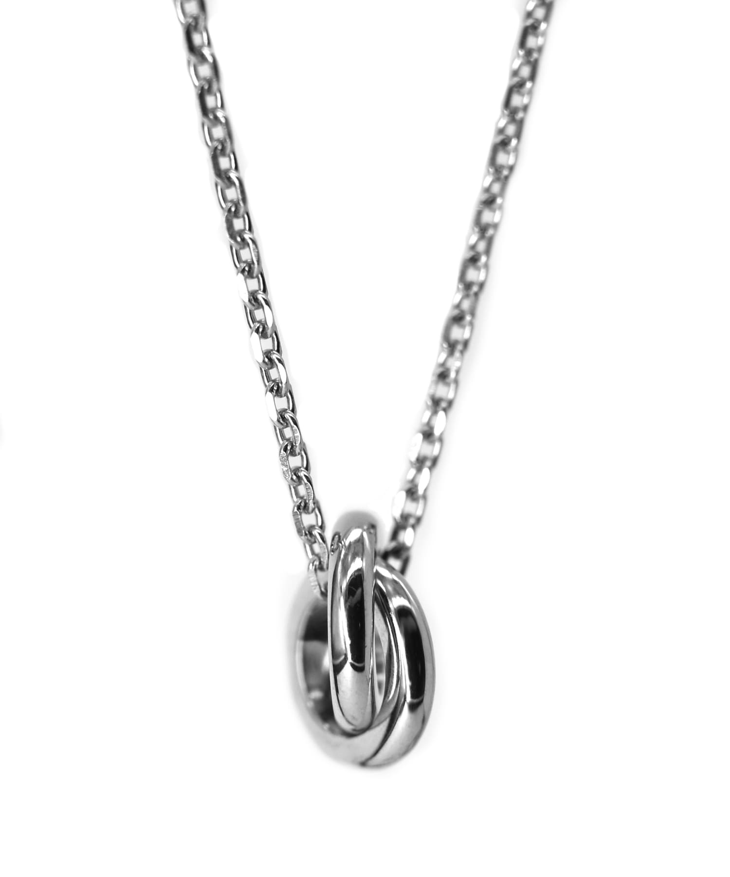 エルエイチエムイー LHME 【WEB限定】”Dear”スリムダブルリングペアネックレス/サージカルステンレス（金属アレルギー対応） （シルバー×ゴールド） シルバー×ゴールド