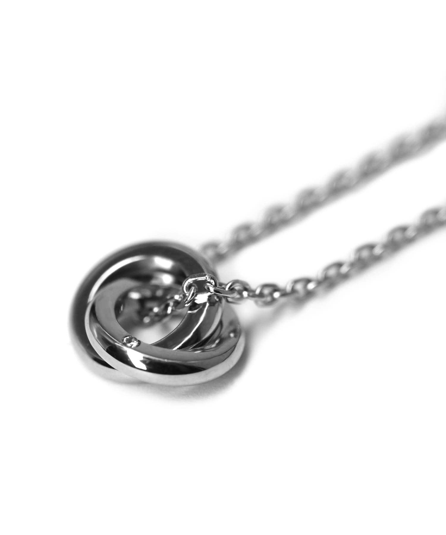 エルエイチエムイー LHME 【WEB限定】”Dear”スリムダブルリングペアネックレス/サージカルステンレス（金属アレルギー対応） （シルバー×ゴールド） シルバー×ゴールド