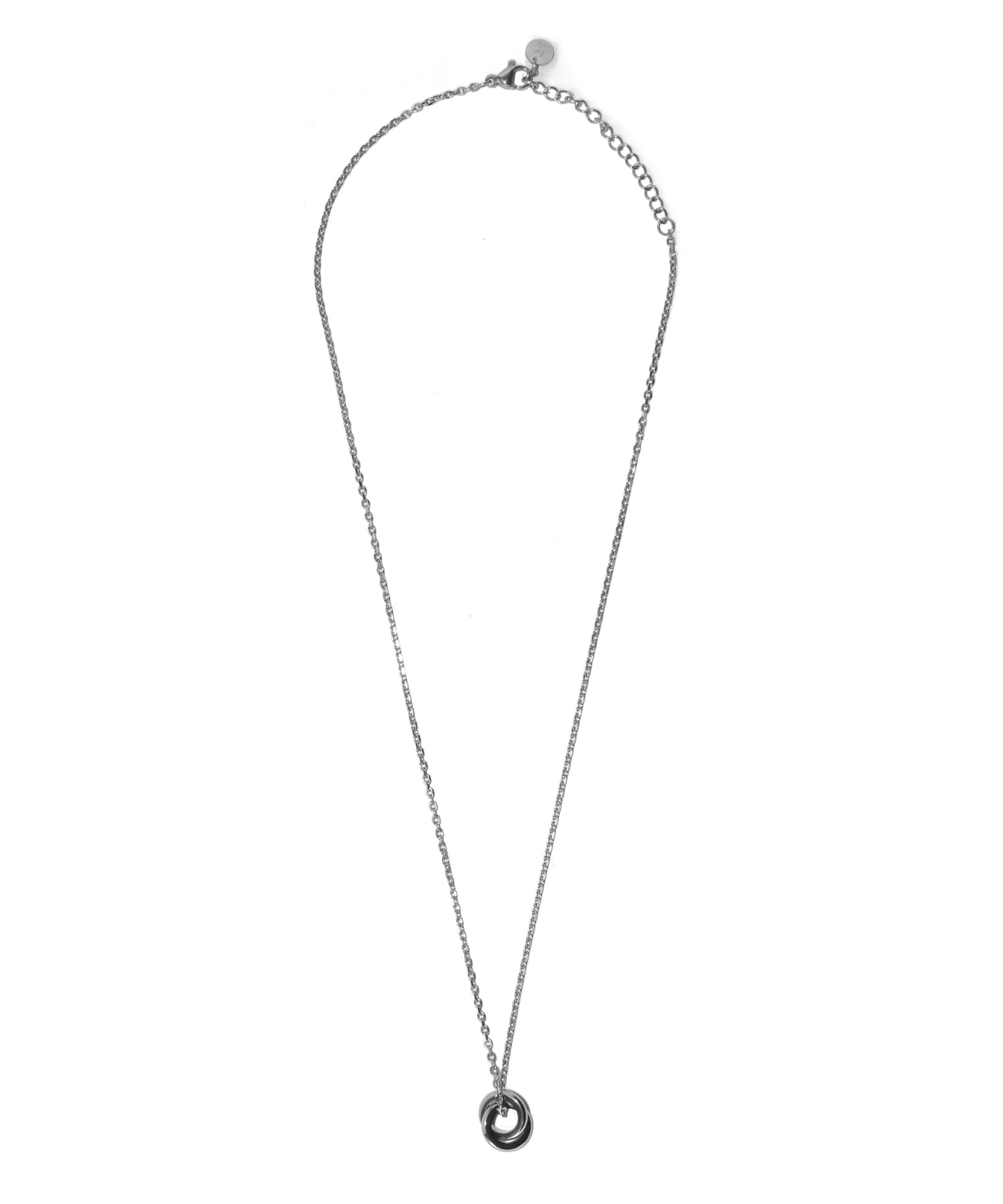エルエイチエムイー LHME 【WEB限定】”Dear”スリムダブルリングペアネックレス/サージカルステンレス（金属アレルギー対応） （シルバー×ゴールド） シルバー×ゴールド