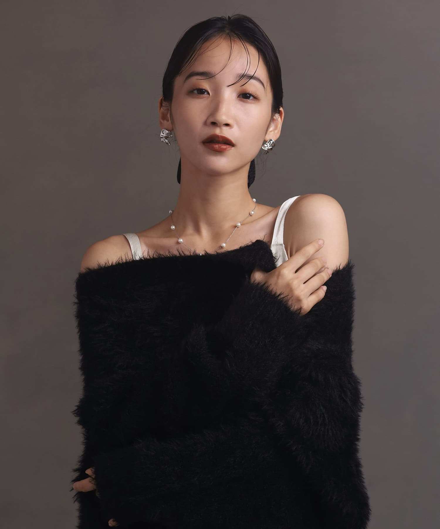 エルエイチエムイー LHME 【WEB限定】“Moment”シャーリングピアス/サージカルステンレス（金属アレルギー対応） （シルバー） シルバー