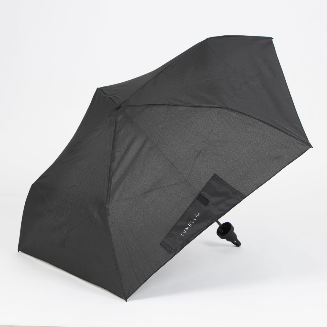 メゾンブリーズ MAISON BREEZE 【SETUP7】超軽量ボトル型ケース付き 折り畳み傘 日傘 晴雨兼用 NT （ブラック） ブラック