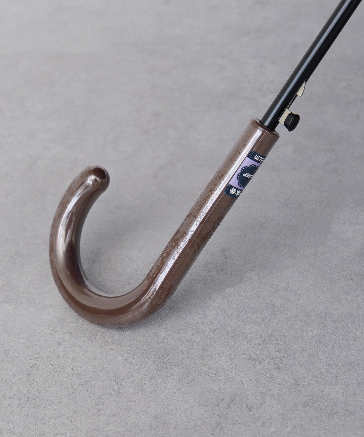 メゾンブリーズ MAISON BREEZE 55cm 16本骨傘 2線ボーダー柄 （レッド） レッド