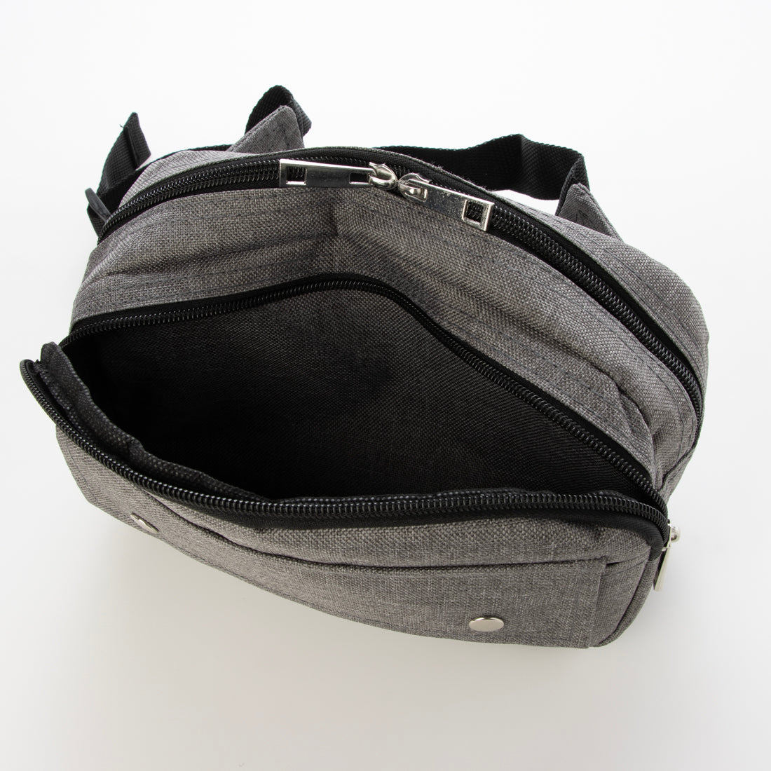 メゾンクラブ MAISON CLUB キャンバスボディバッグ 9169 MKS （ブラック） ブラック