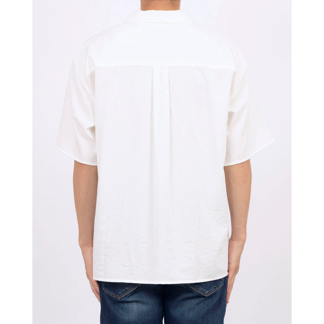 メゾンクラブ MAISON CLUB Open Collar Half Sleeve Shirt / 開襟ハーフスリーブシャツ （ホワイト） ホワイト