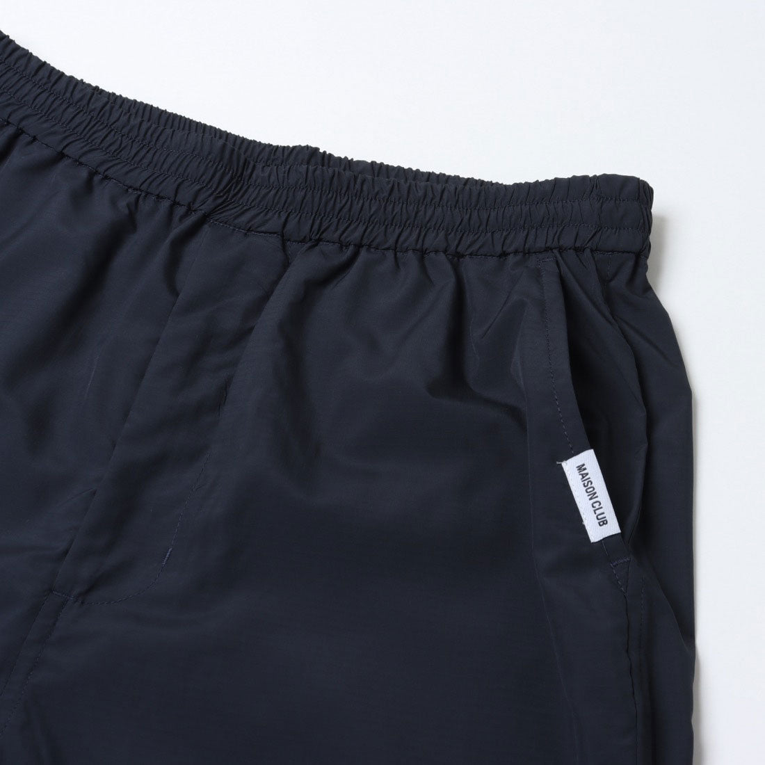 メゾンクラブ MAISON CLUB SUPER LIGRT TECH TRAVEL EASY TROUSERS /超軽量リップストップ素材 （ネイビー） ネイビー