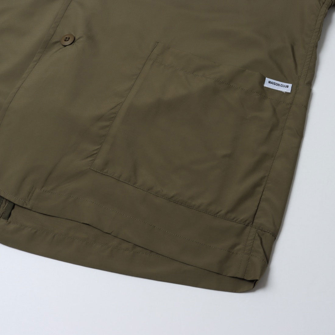 メゾンクラブ MAISON CLUB SUPER LIGHT TECH TRAVEL 2B JACKET / 超軽量リップストップ素材 （ネイビー） ネイビー