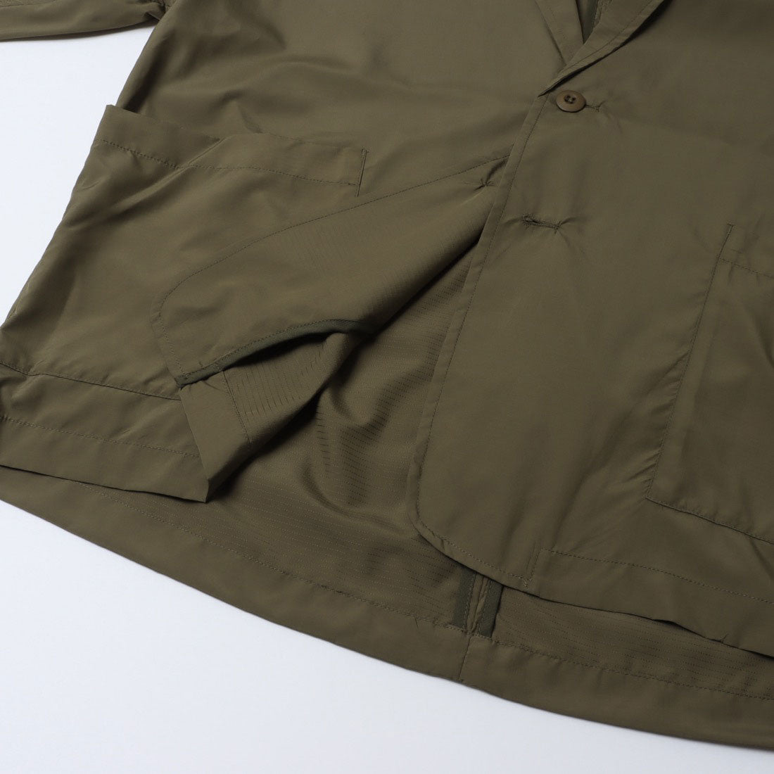 メゾンクラブ MAISON CLUB SUPER LIGHT TECH TRAVEL 2B JACKET / 超軽量リップストップ素材 （ネイビー） ネイビー