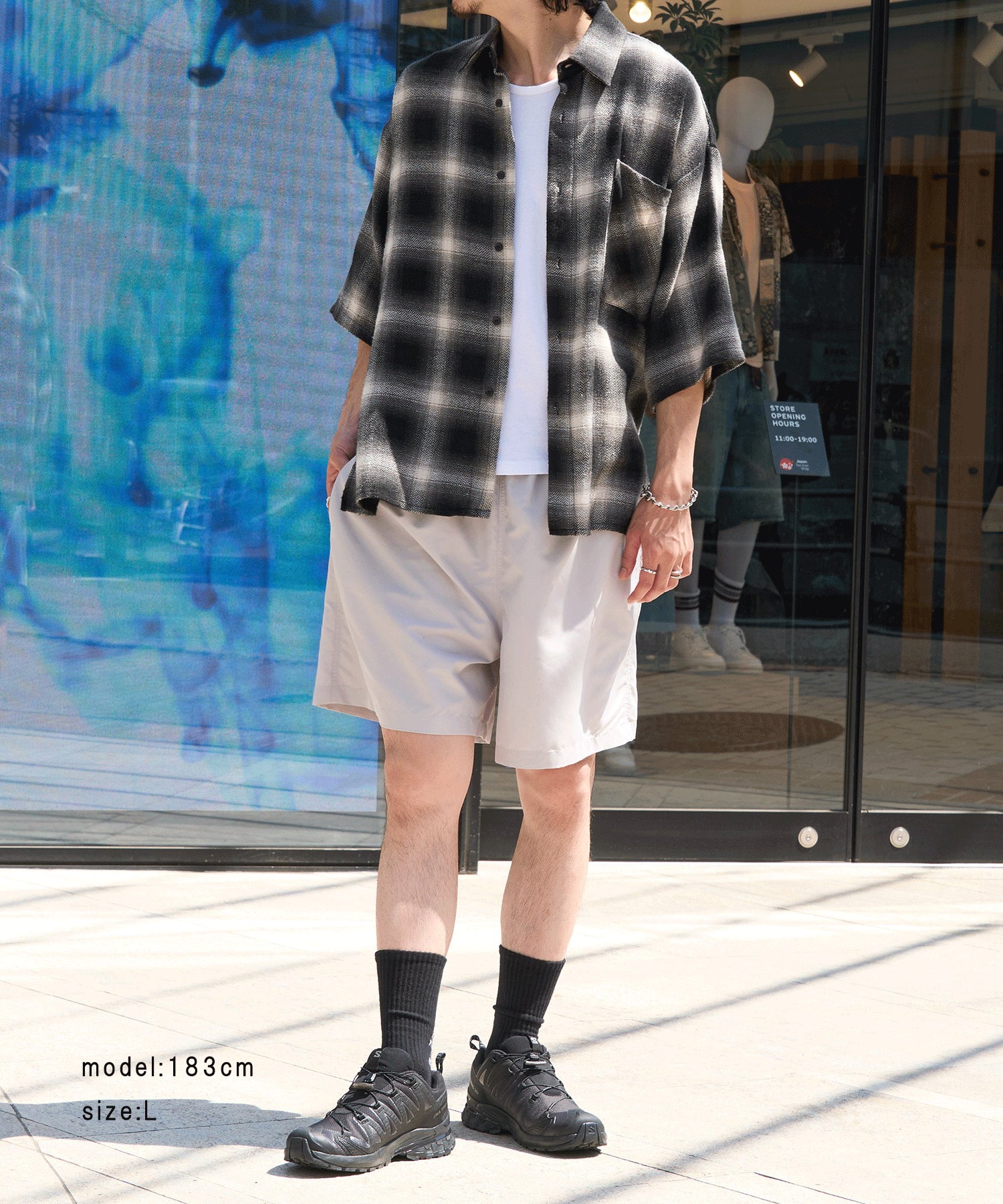 メゾンクラブ MAISON CLUB 【MAISON CLUB】COBRA CAPS / Microfiber All Purpose Shorts （ベージュ） ベージュ