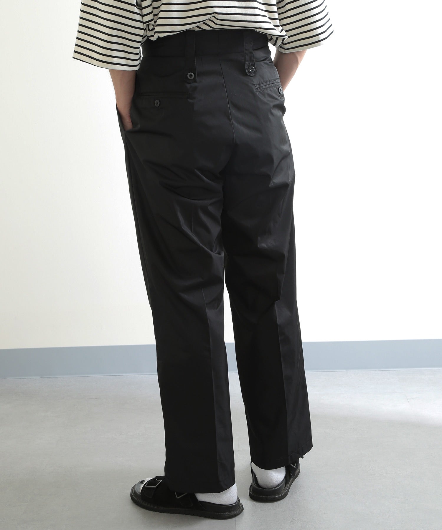 British 40’s Gurkha Pants ブリティッシュグルカパンツ タックパンツ ミリタリーパンツ ワイドパンツ 【MAISON CLUB】