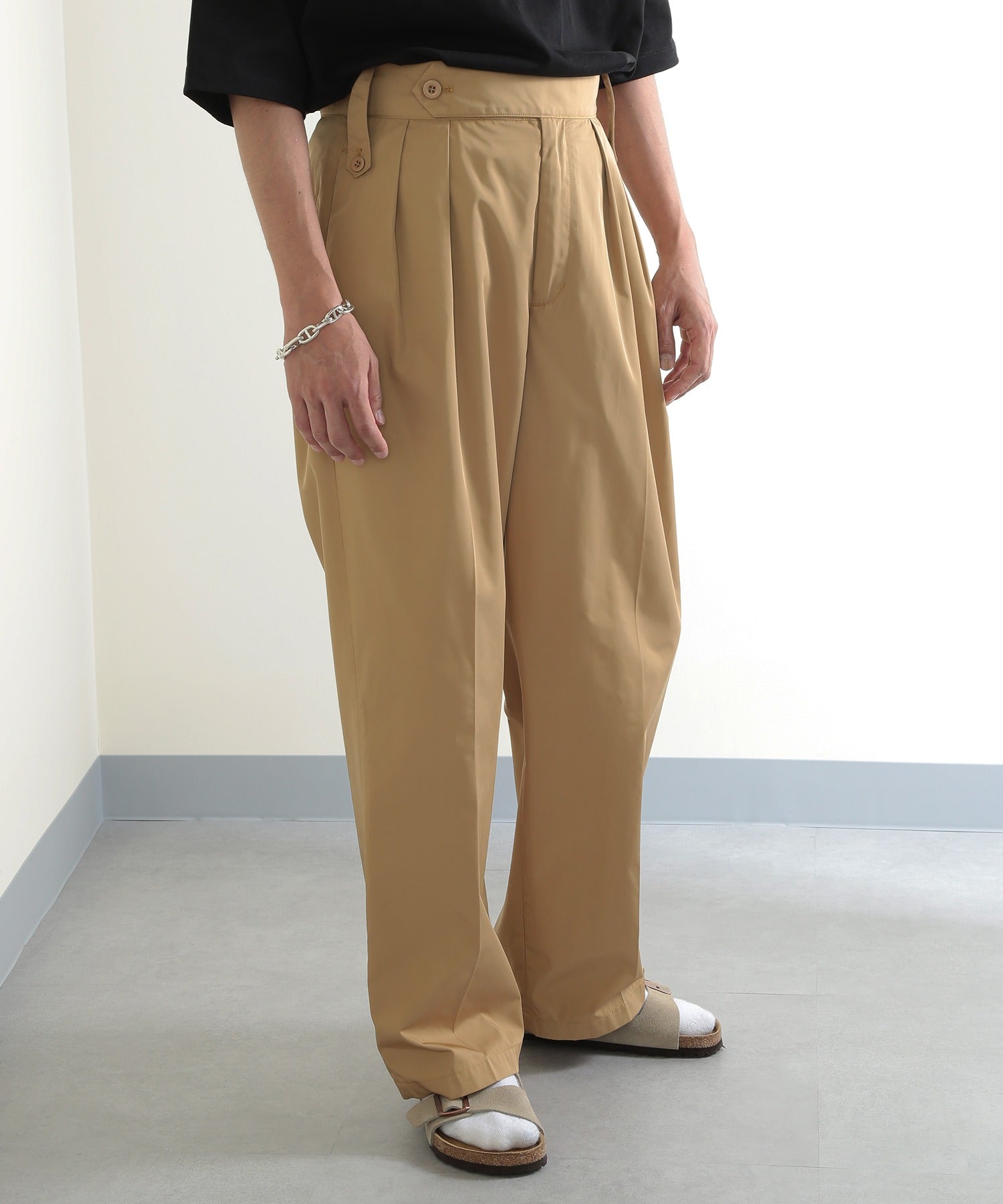 British 40’s Gurkha Pants ブリティッシュグルカパンツ タックパンツ ミリタリーパンツ ワイドパンツ 【MAISON CLUB】