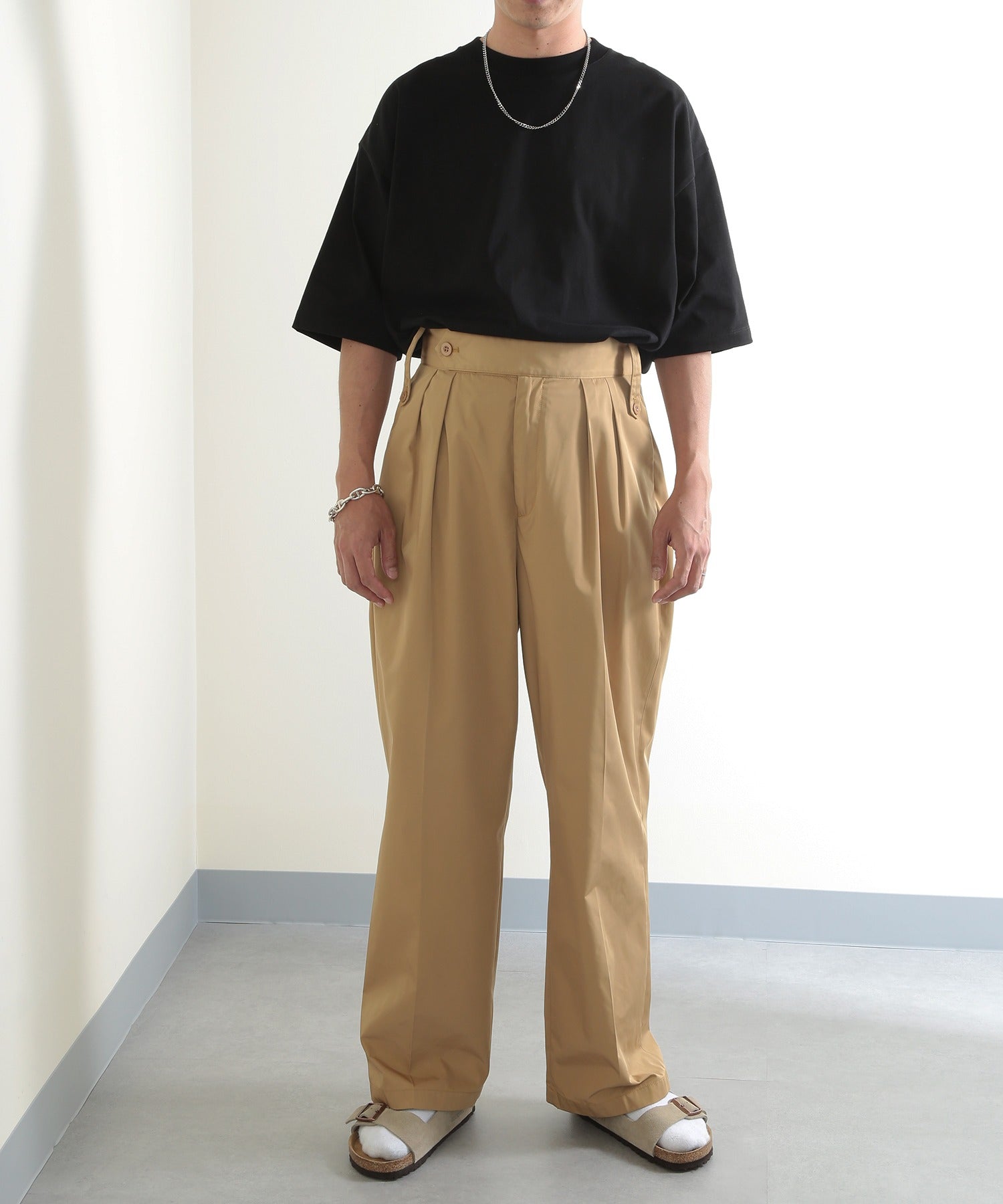 British 40’s Gurkha Pants ブリティッシュグルカパンツ タックパンツ ミリタリーパンツ ワイドパンツ 【MAISON CLUB】