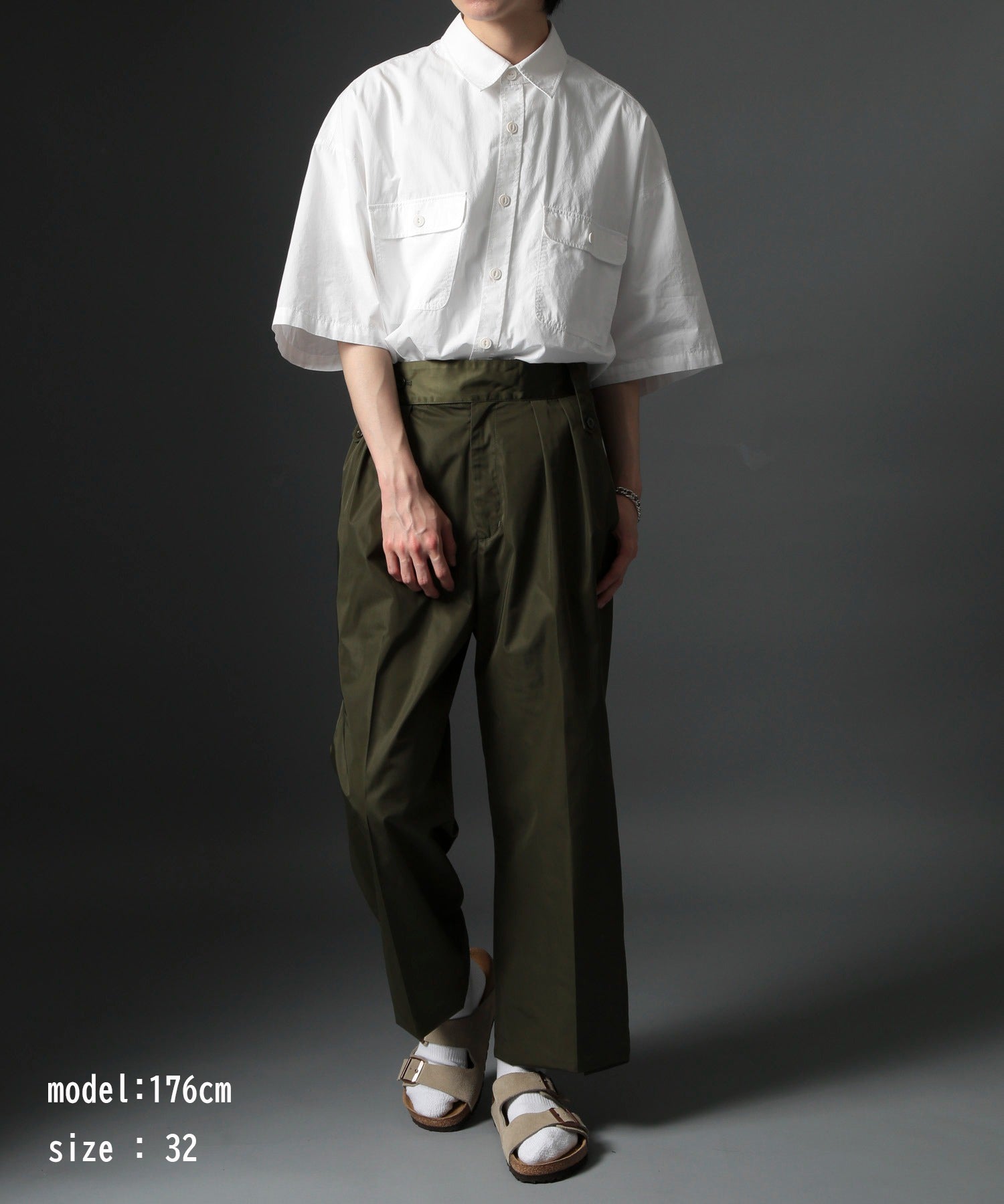 British 40’s Gurkha Pants ブリティッシュグルカパンツ タックパンツ ミリタリーパンツ ワイドパンツ 【MAISON CLUB】