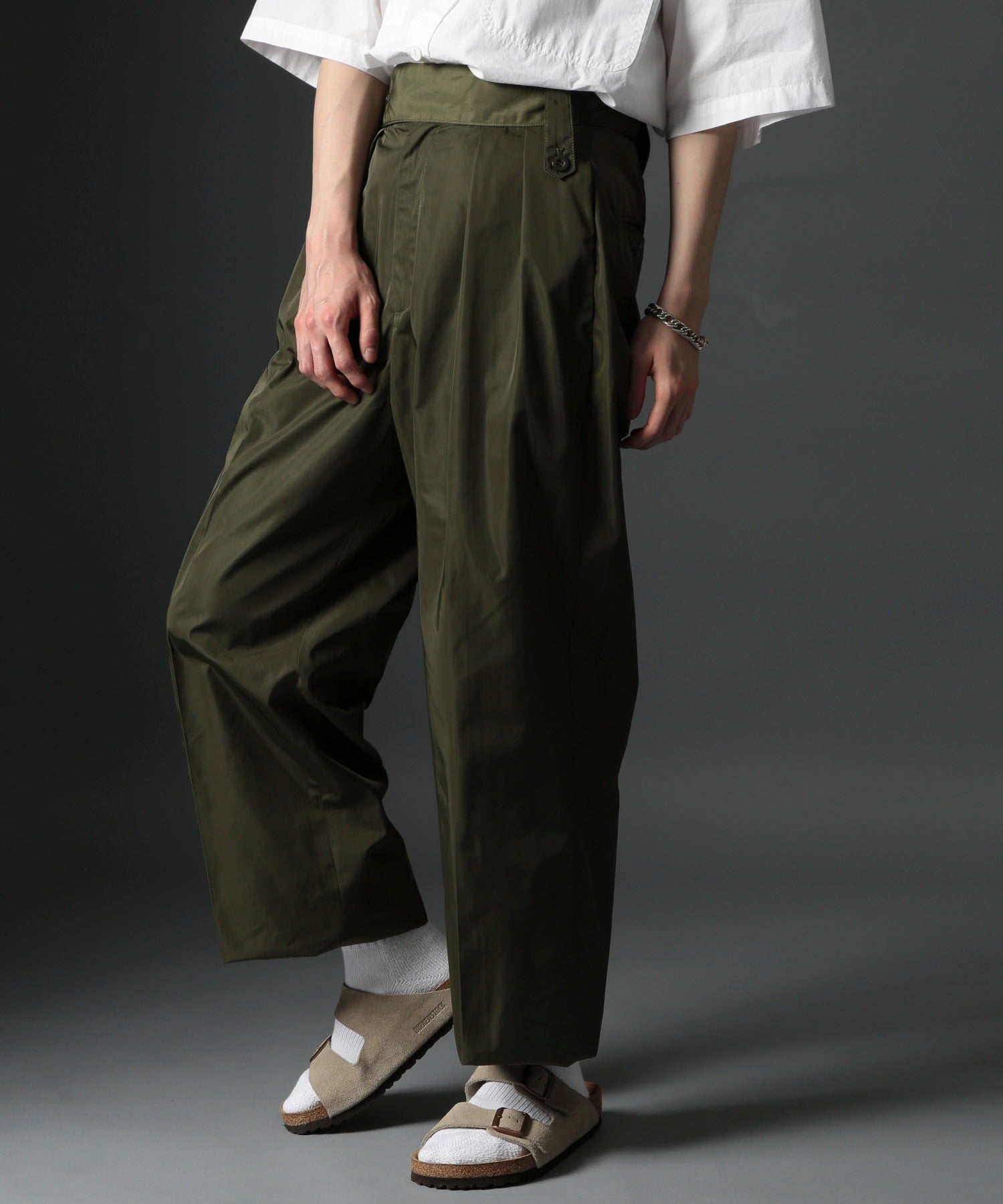 British 40’s Gurkha Pants ブリティッシュグルカパンツ タックパンツ ミリタリーパンツ ワイドパンツ 【MAISON CLUB】