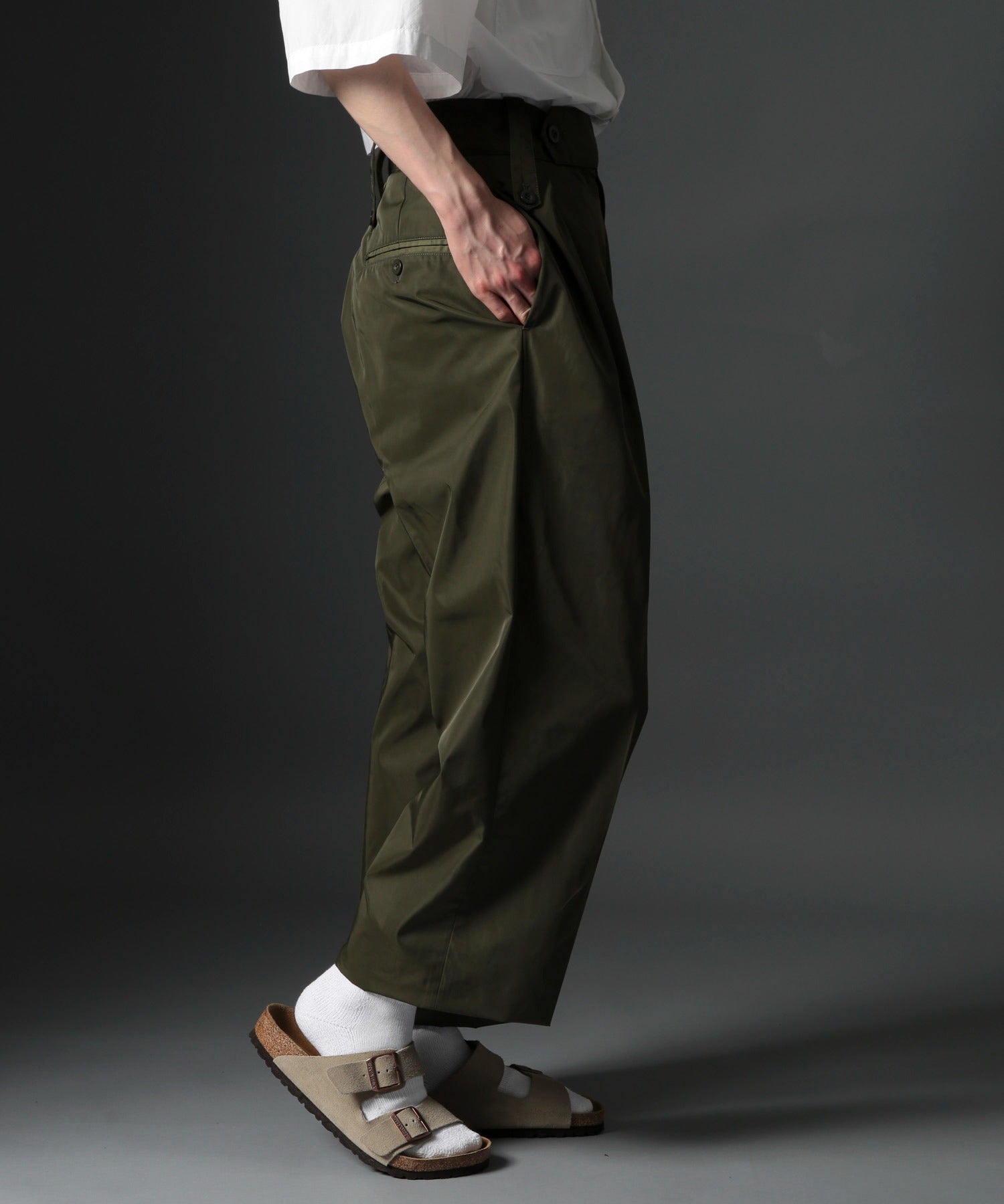 British 40’s Gurkha Pants ブリティッシュグルカパンツ タックパンツ ミリタリーパンツ ワイドパンツ 【MAISON CLUB】