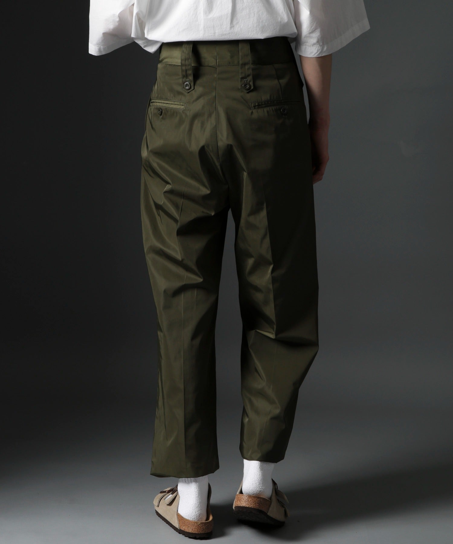 British 40’s Gurkha Pants ブリティッシュグルカパンツ タックパンツ ミリタリーパンツ ワイドパンツ 【MAISON CLUB】