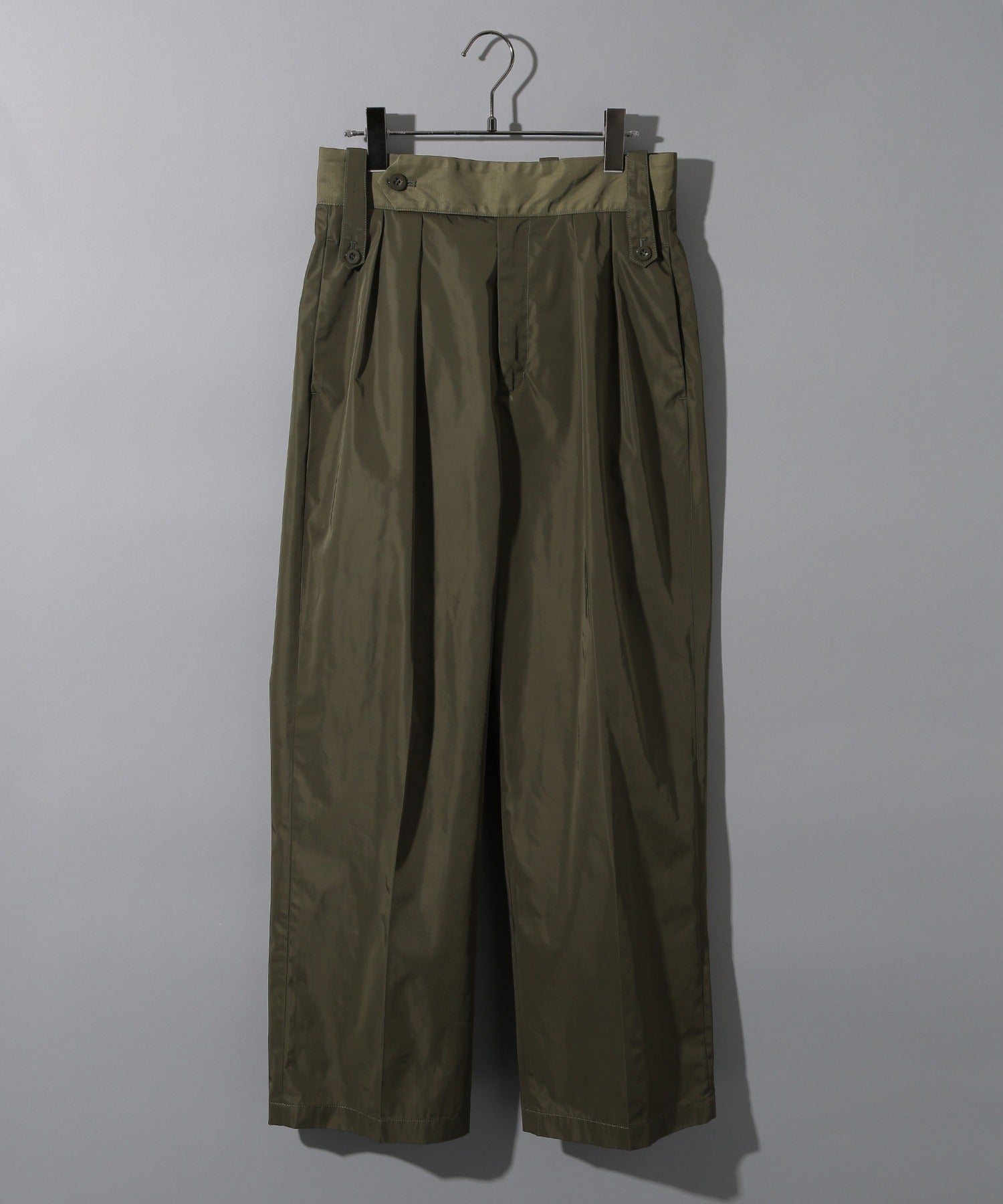 British 40’s Gurkha Pants ブリティッシュグルカパンツ タックパンツ ミリタリーパンツ ワイドパンツ 【MAISON CLUB】