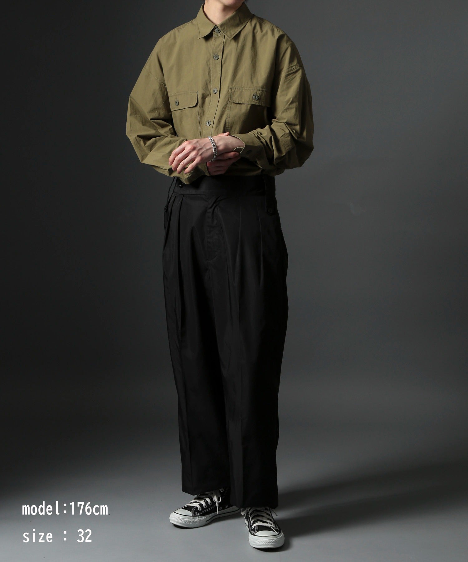 British 40’s Gurkha Pants ブリティッシュグルカパンツ タックパンツ ミリタリーパンツ ワイドパンツ 【MAISON CLUB】