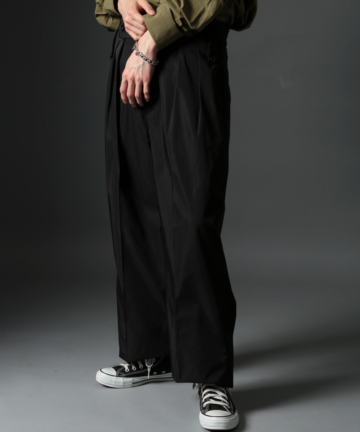 British 40’s Gurkha Pants ブリティッシュグルカパンツ タックパンツ ミリタリーパンツ ワイドパンツ 【MAISON CLUB】