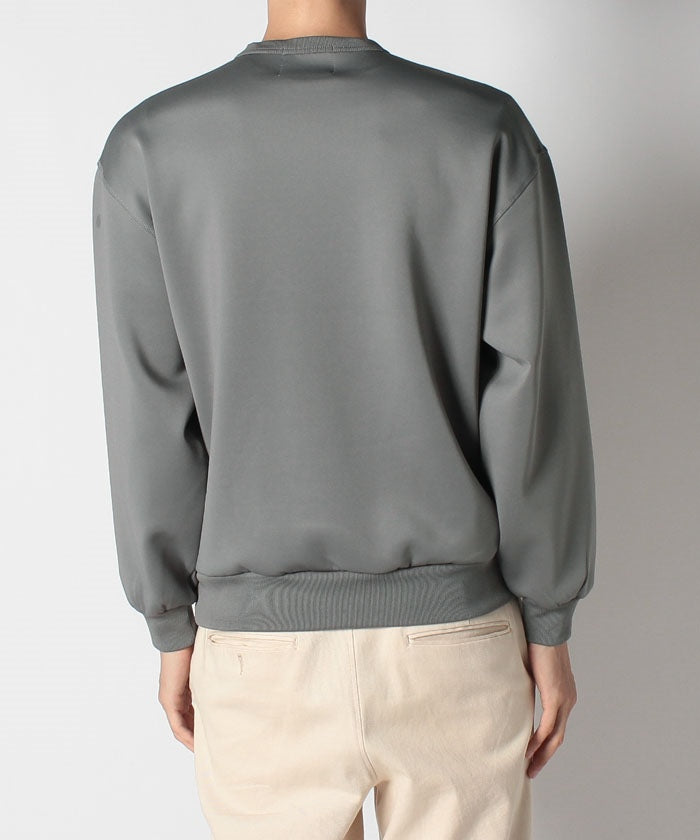 【SETUP7】ESSENTIALS Super smooth cardboard sweater ダンボールスウェット トレーナー スウェット 長袖 （ブラック） ブラック