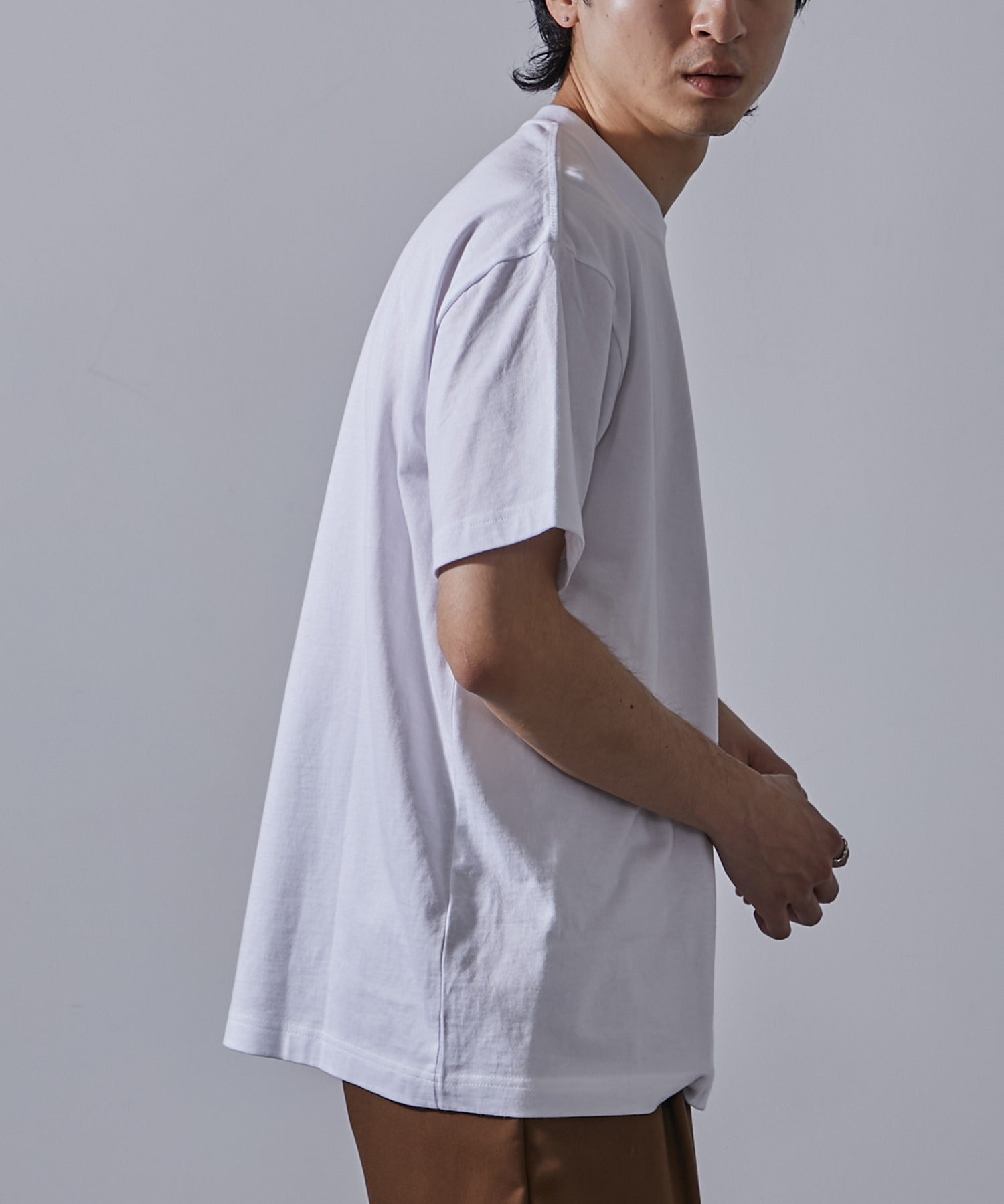 メゾンクラブ MAISON CLUB Logo Print Over Size Tee 半袖オーバーサイズTee （ホワイト系その他2） ホワイト系その他2