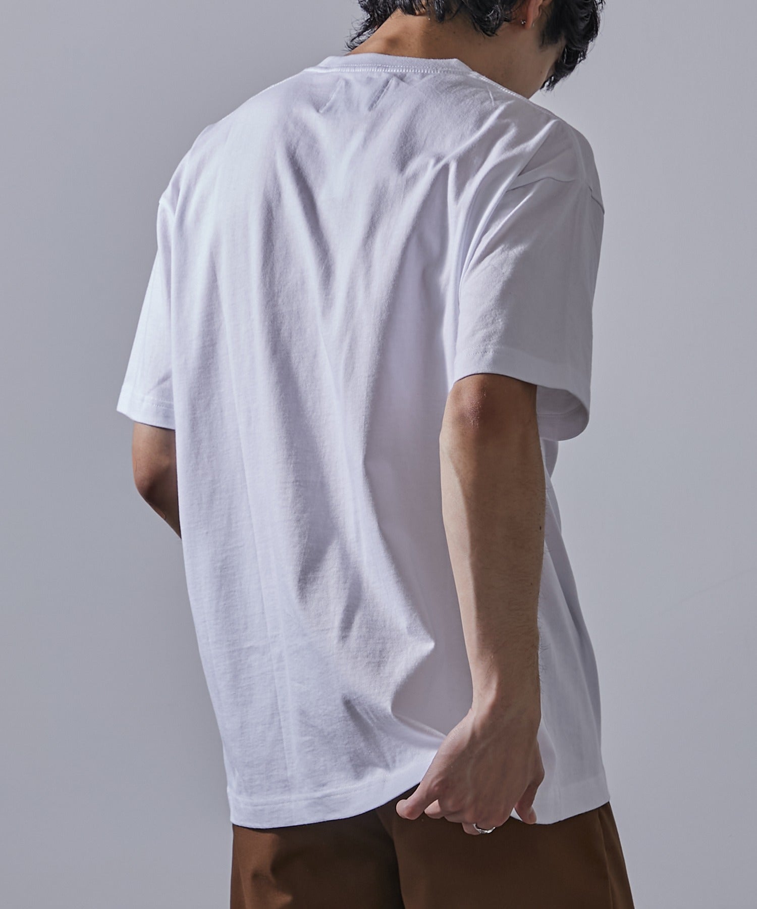 メゾンクラブ MAISON CLUB Logo Print Over Size Tee 半袖オーバーサイズTee （ホワイト系その他2） ホワイト系その他2