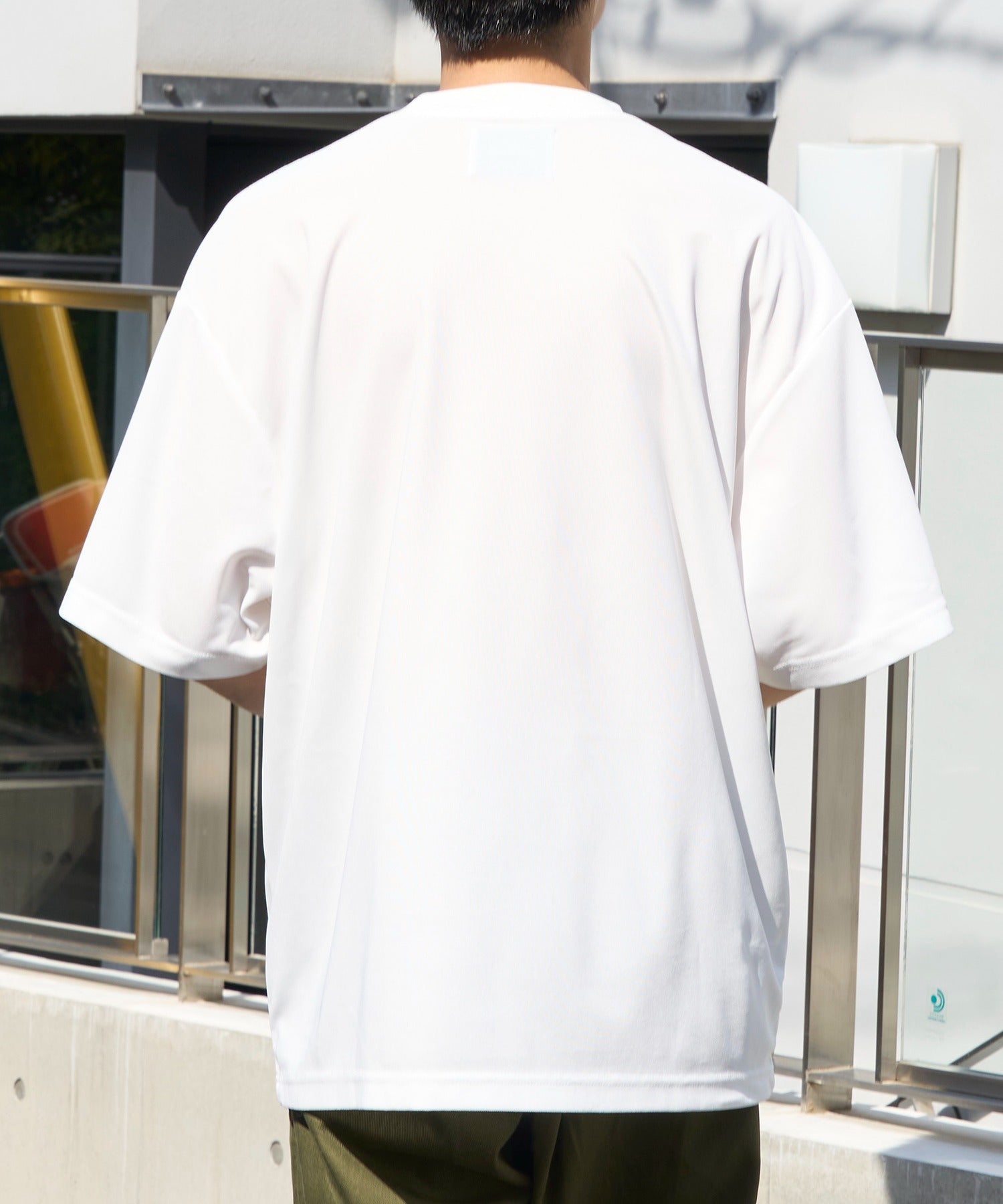 メゾンクラブ MAISON CLUB Over Size Dry Tee / オーバーサイズドライTee 速乾 （ホワイト） ホワイト