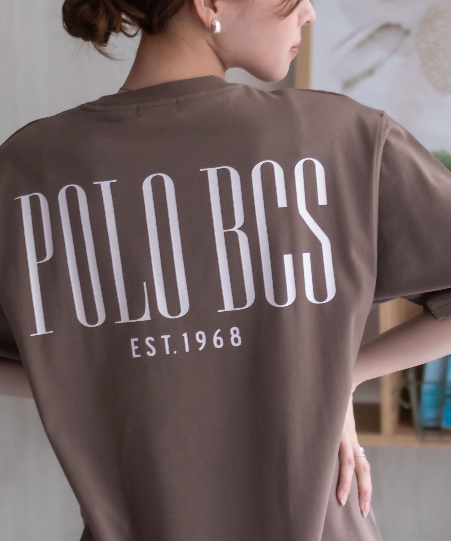 ポロ ビーシーエス POLO BCS バックロゴプリントTシャツ （オフホワイト） オフホワイト