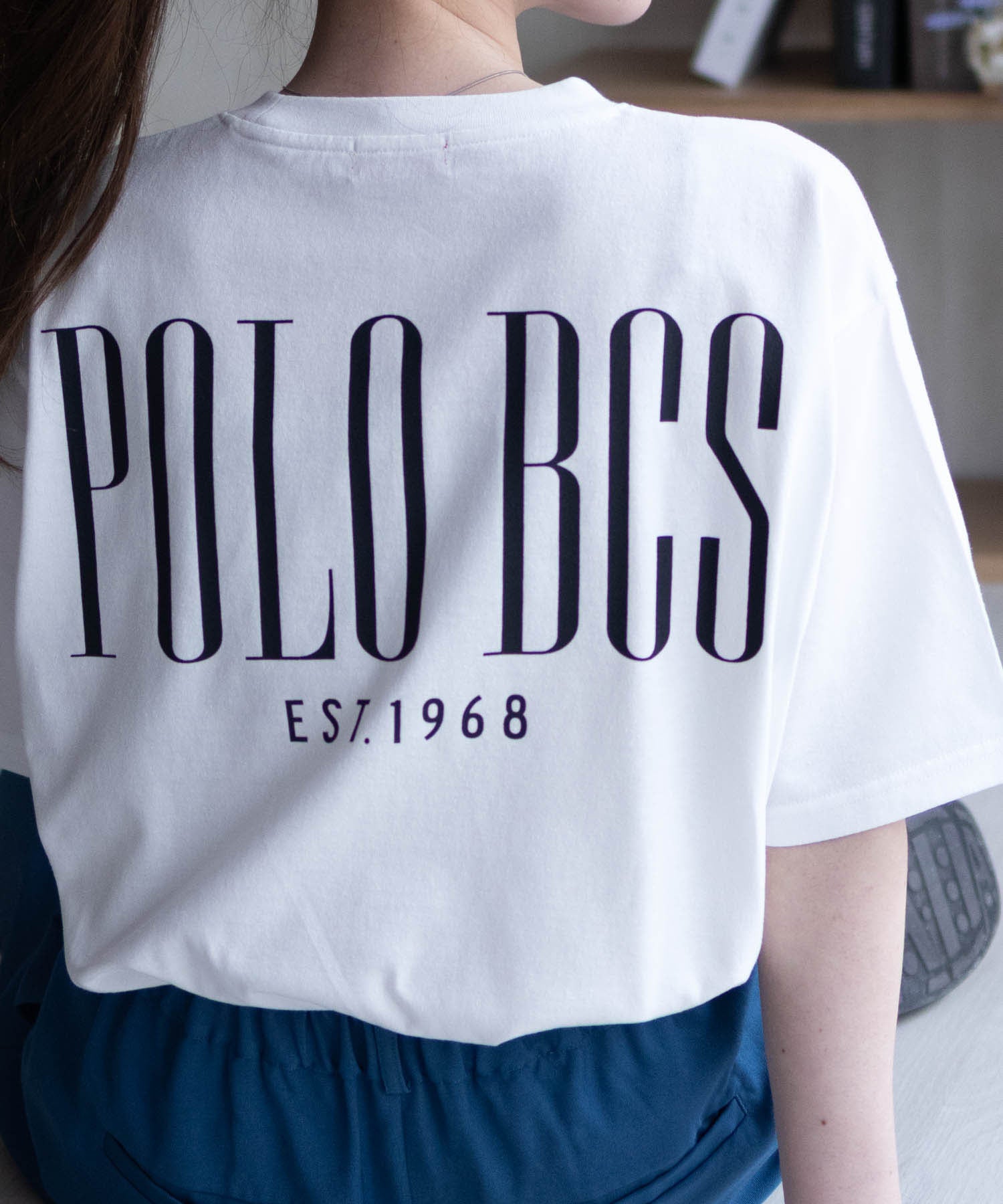 ポロ ビーシーエス POLO BCS バックロゴプリントTシャツ （オフホワイト） オフホワイト