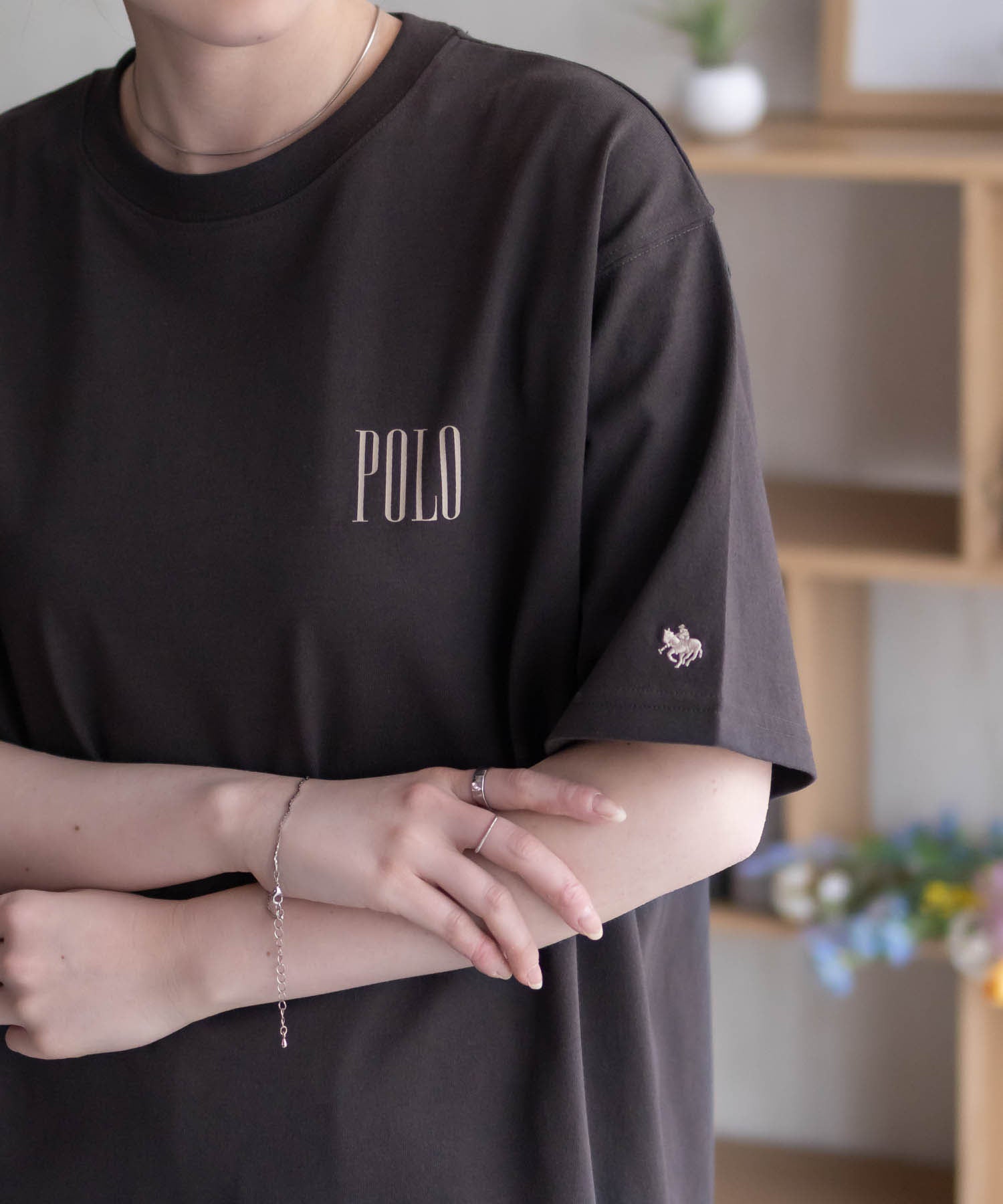 ポロ ビーシーエス POLO BCS バックロゴプリントTシャツ （オフホワイト） オフホワイト