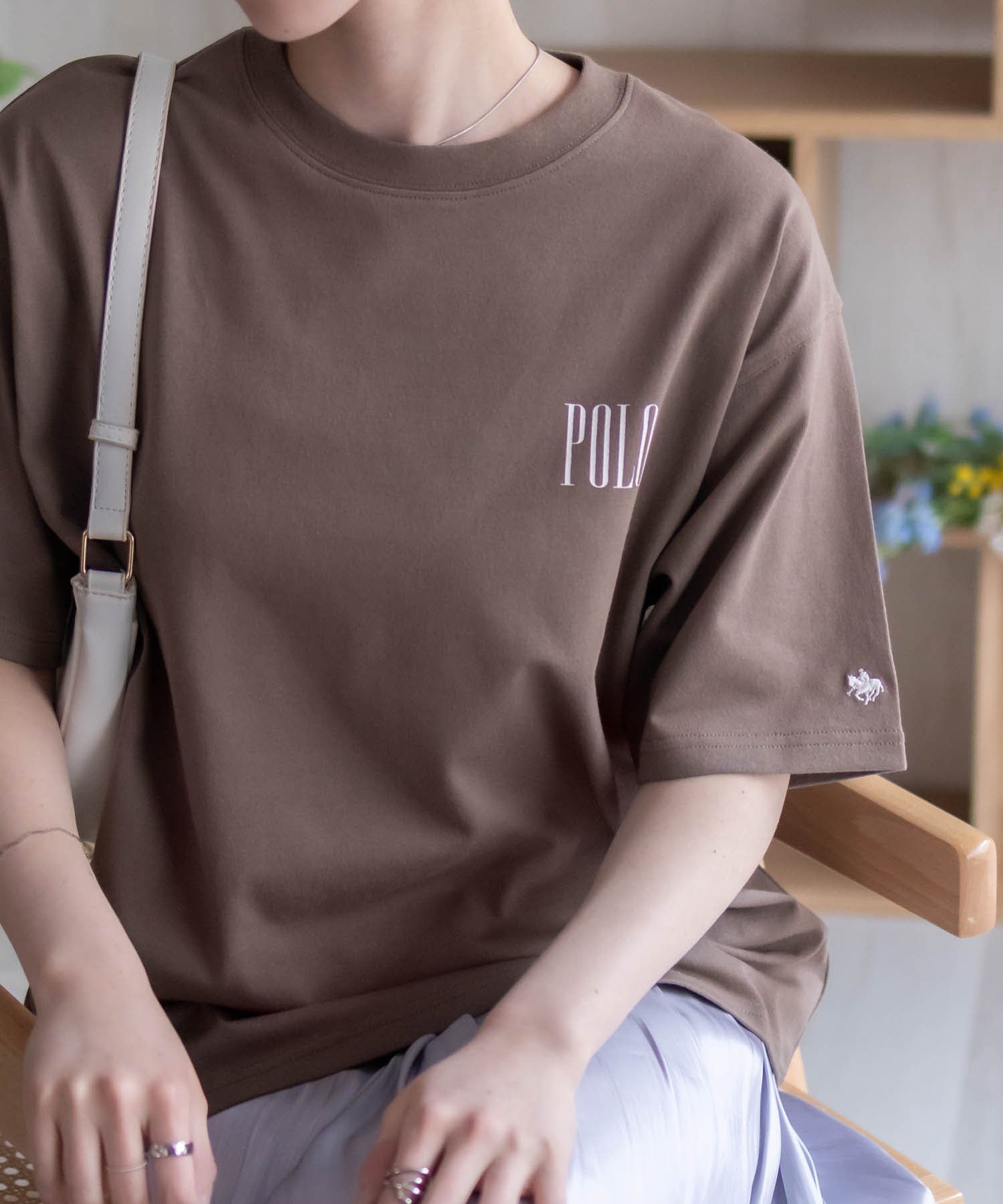 ポロ ビーシーエス POLO BCS バックロゴプリントTシャツ （オフホワイト） オフホワイト