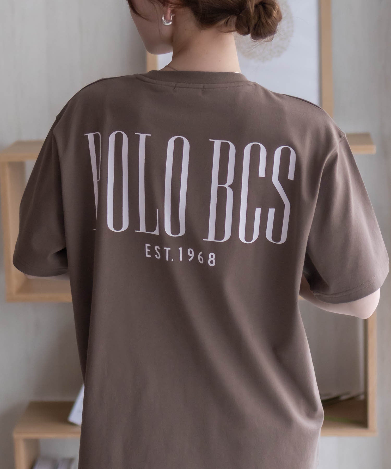 ポロ ビーシーエス POLO BCS バックロゴプリントTシャツ （オフホワイト） オフホワイト