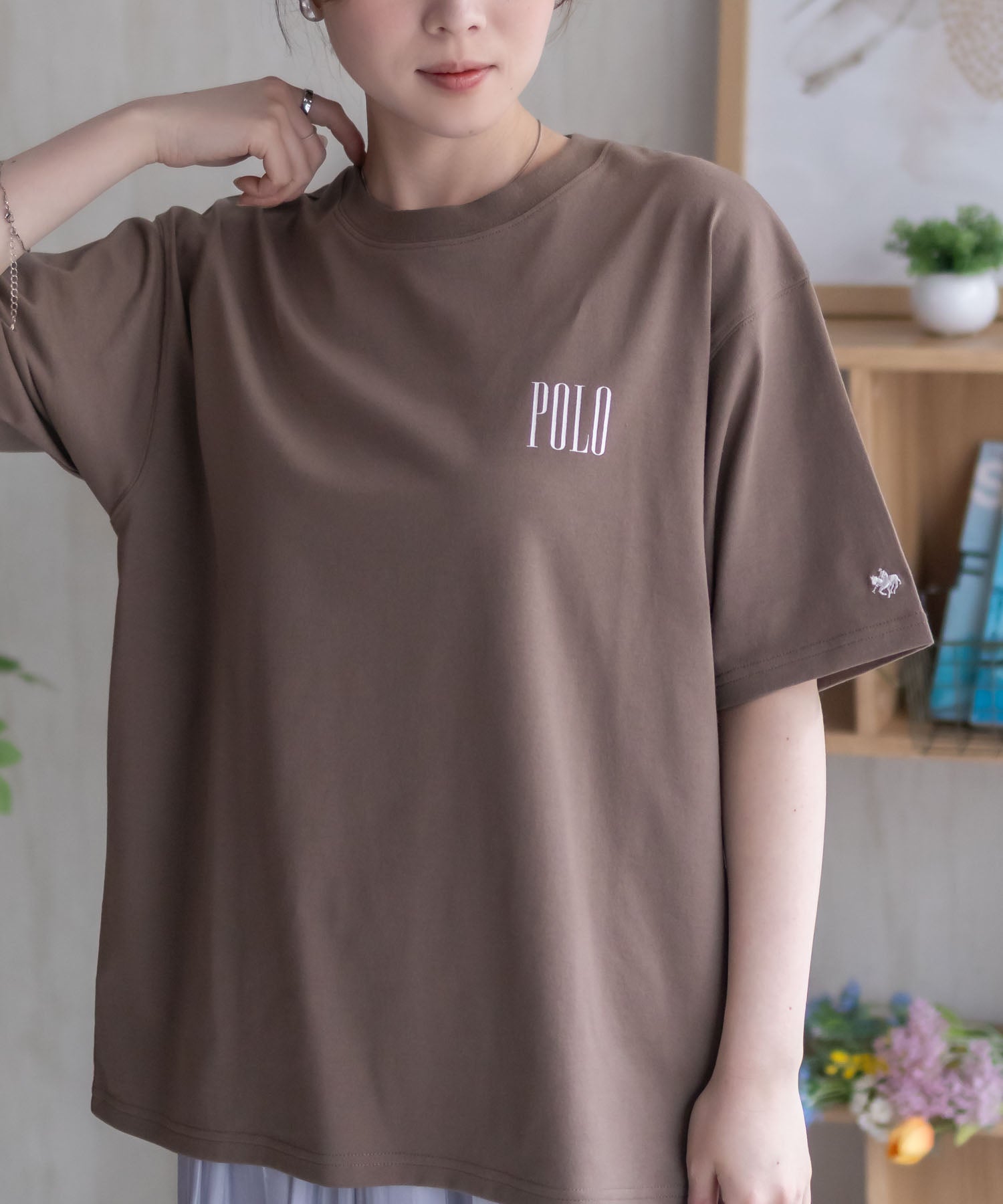 ポロ ビーシーエス POLO BCS バックロゴプリントTシャツ （オフホワイト） オフホワイト