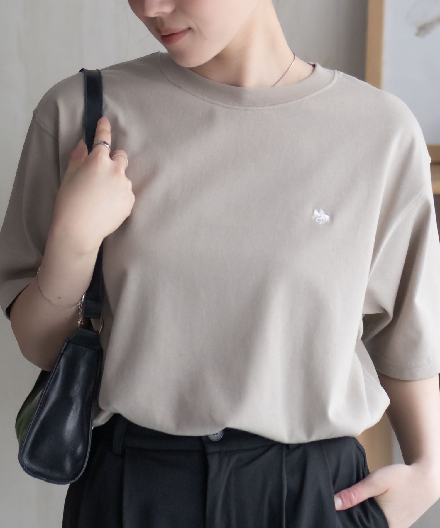 ポロ ビーシーエス POLO BCS ワンポイントサークルTシャツ （オートミール） オートミール