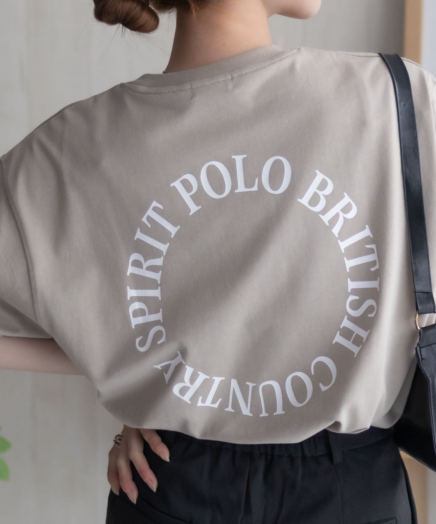 ポロ ビーシーエス POLO BCS ワンポイントサークルTシャツ （オートミール） オートミール