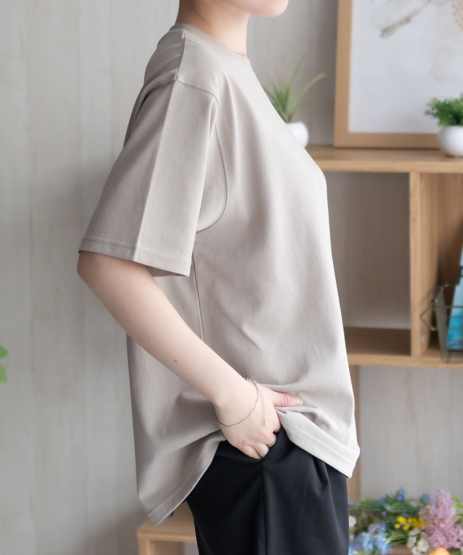 ポロ ビーシーエス POLO BCS ワンポイントサークルTシャツ （オートミール） オートミール