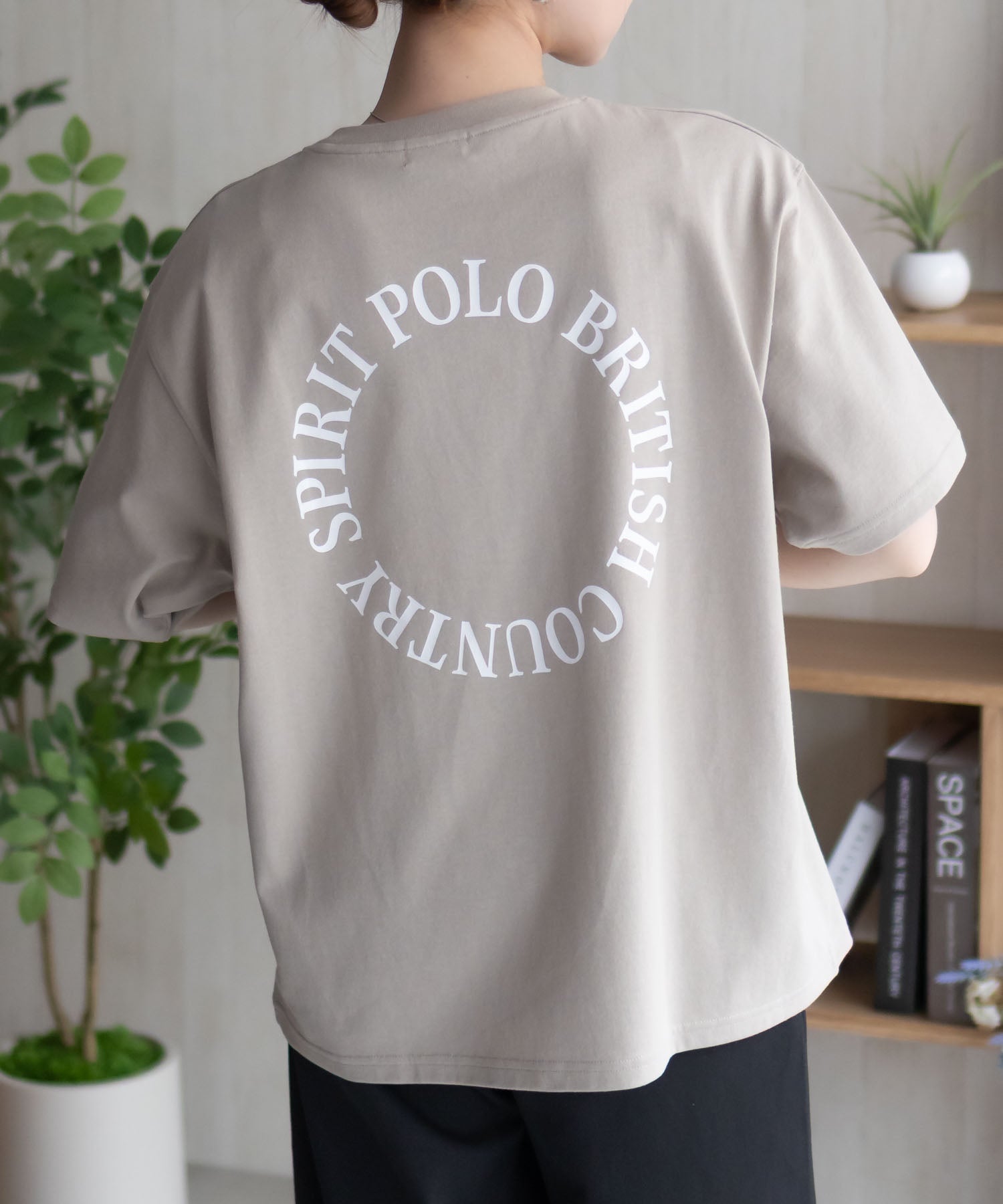 ポロ ビーシーエス POLO BCS ワンポイントサークルTシャツ （オートミール） オートミール