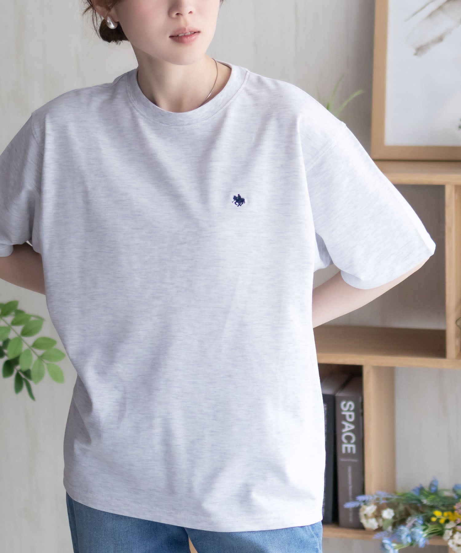ポロ ビーシーエス POLO BCS ワンポイントサークルTシャツ （オートミール） オートミール