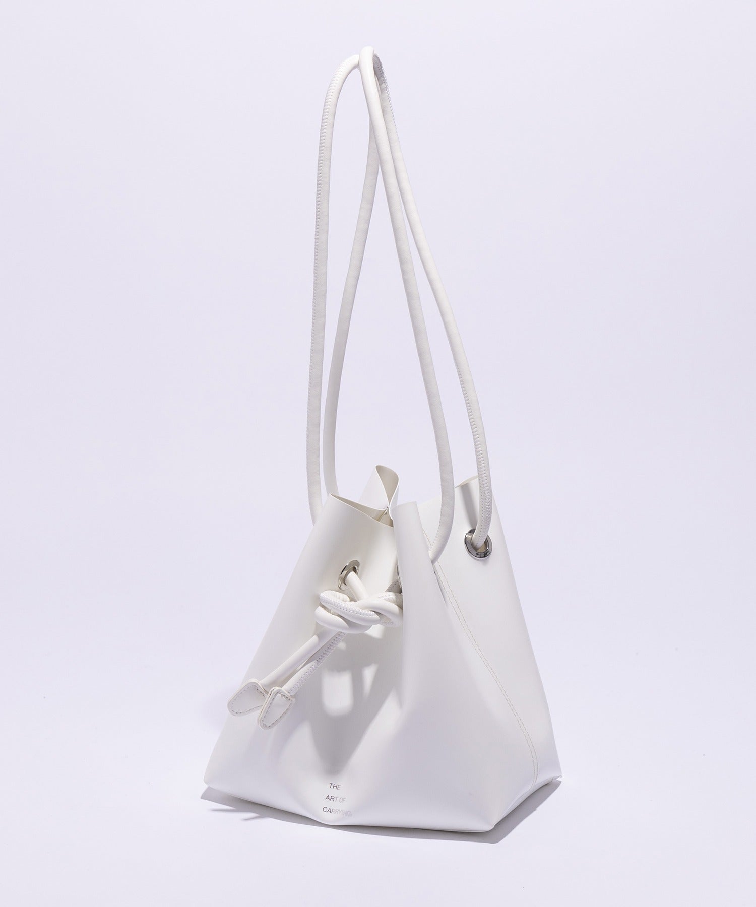 ジアートオブキャリング THE ART OF CARRYING  POUCH / 軽量 巾着バッグ （ブラック） ブラック