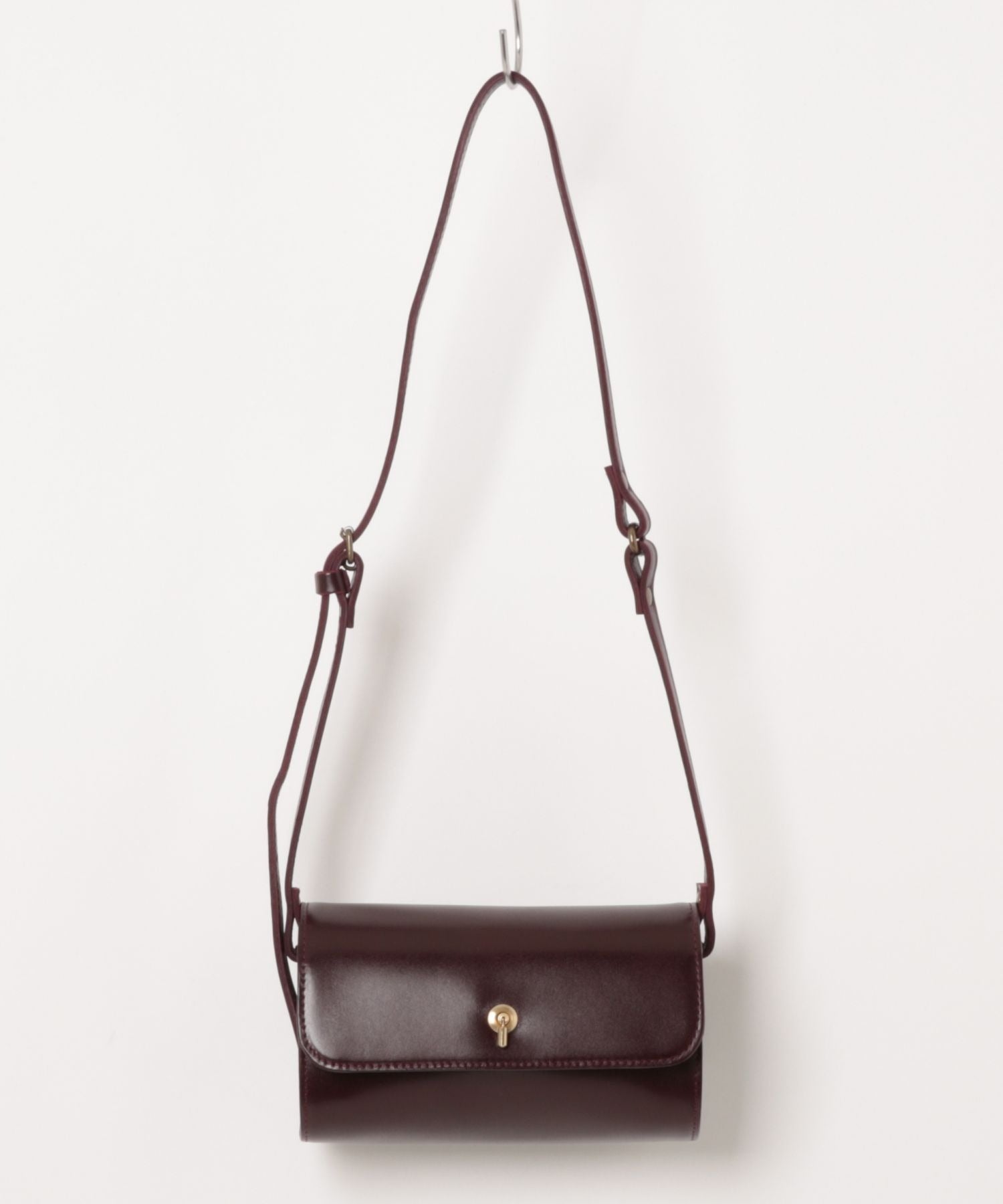 タイドウェイ TIDEWAY MOSS ROLL FLAP BAG （ワイン） ワイン