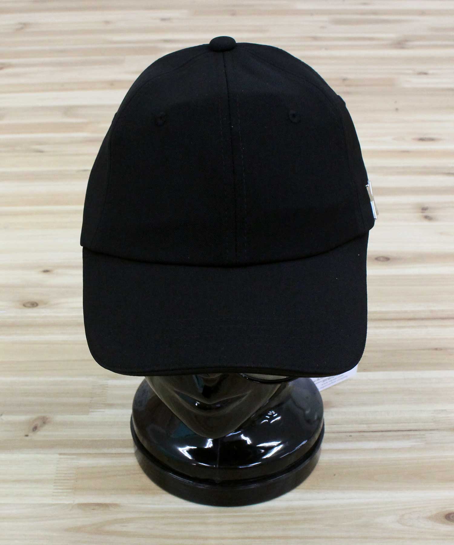 Bazaar VARZAR Silver stud over fit ball cap black hat 639 640 641 cap