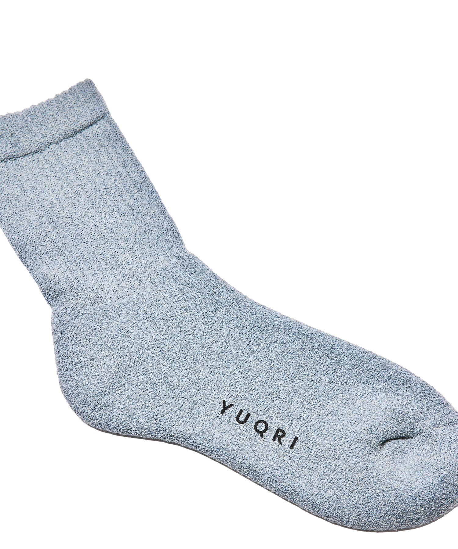 ユクリ YUQRI  puff pile short crew 抗菌防臭 消臭 制菌 靴下 ソックス ギフト プレゼント 贈り物 （ブルー系その他4） ブルー系その他4