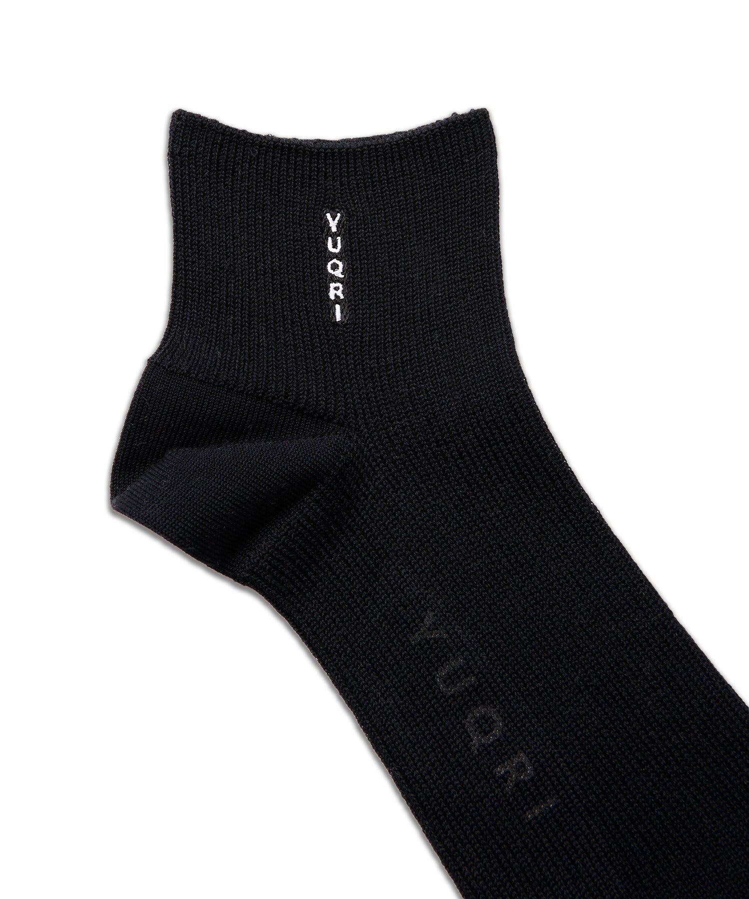 Yuqri YUQRI 【YUQRI】silky rib ankle sizeless