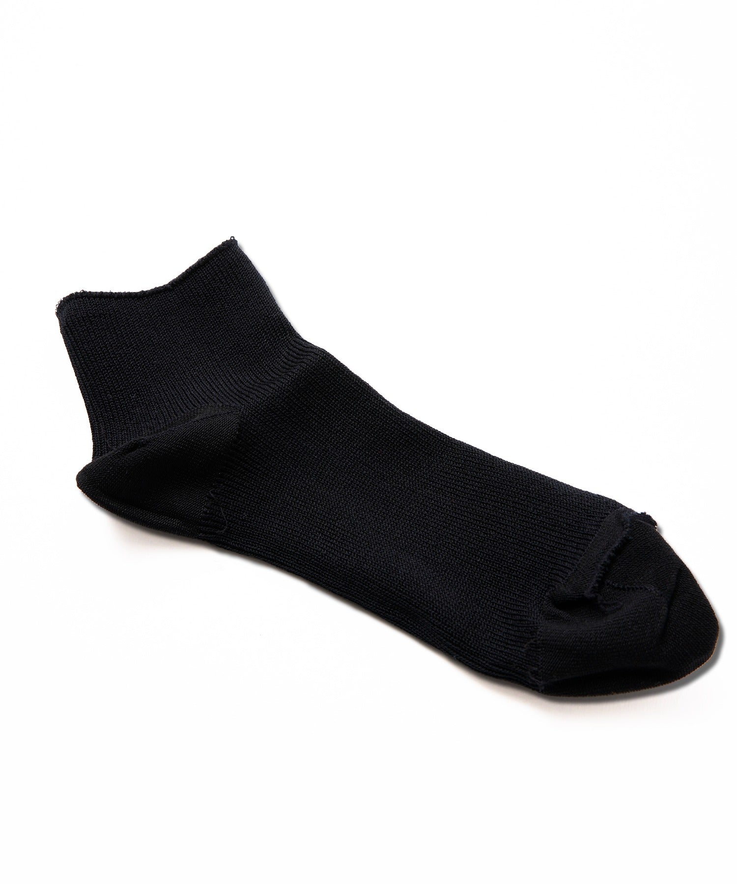 Yuqri YUQRI 【YUQRI】silky rib ankle sizeless