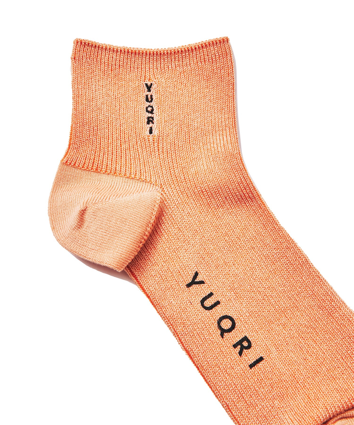 Yuqri YUQRI 【YUQRI】silky rib ankle sizeless