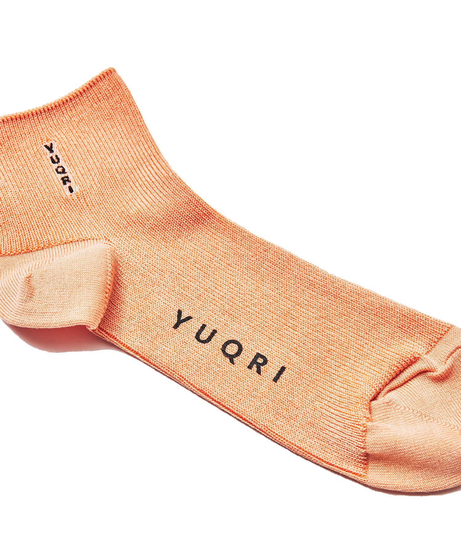 Yuqri YUQRI 【YUQRI】silky rib ankle sizeless